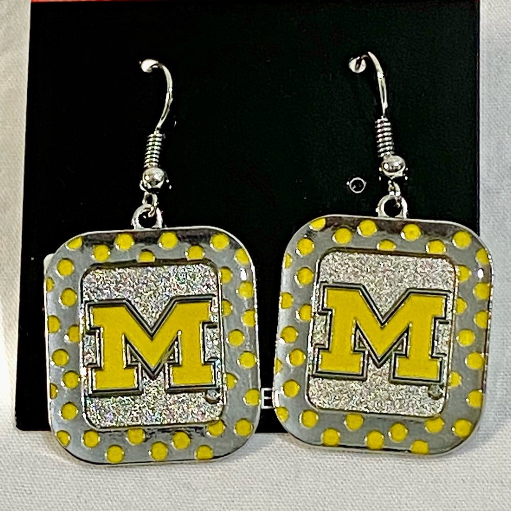 Michigan Wolverines Earrings